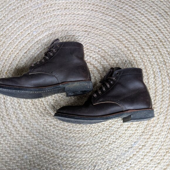 Red Wing Merchant 8061 Ebony Harness Lace Up Low Top Boots Unisex Men's 7 - Picture 8 of 13